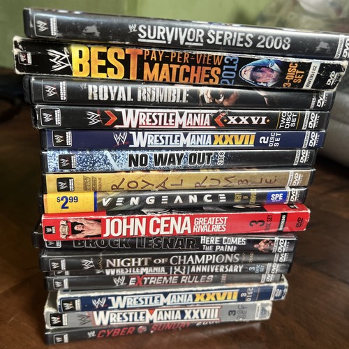Wrestling dvd lot - wrestling, 32